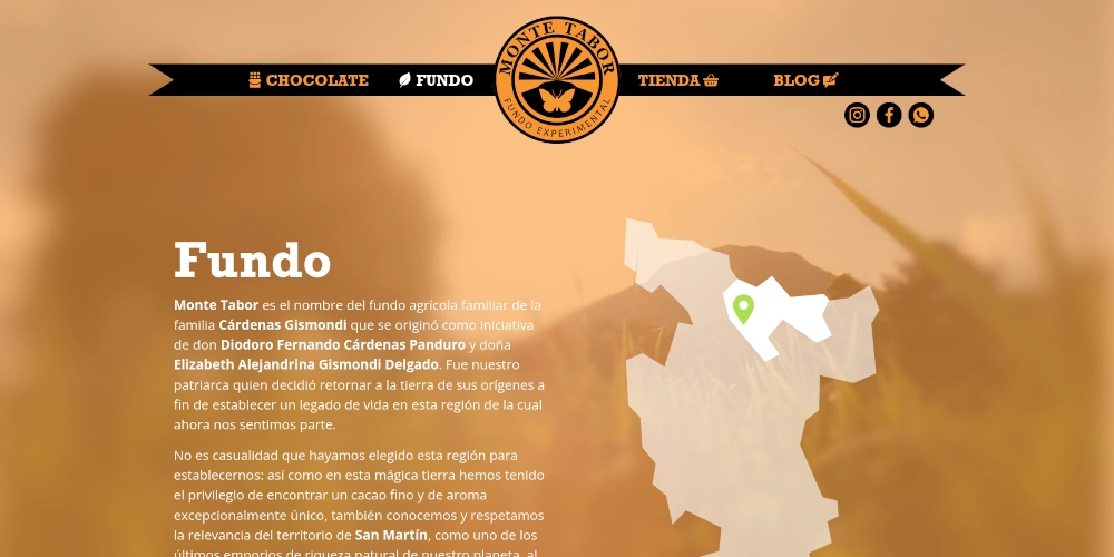 Sitio Web Monte Tabor